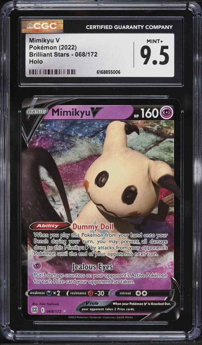 Mimikyu V, Brilliant Stars, CGC 9.5