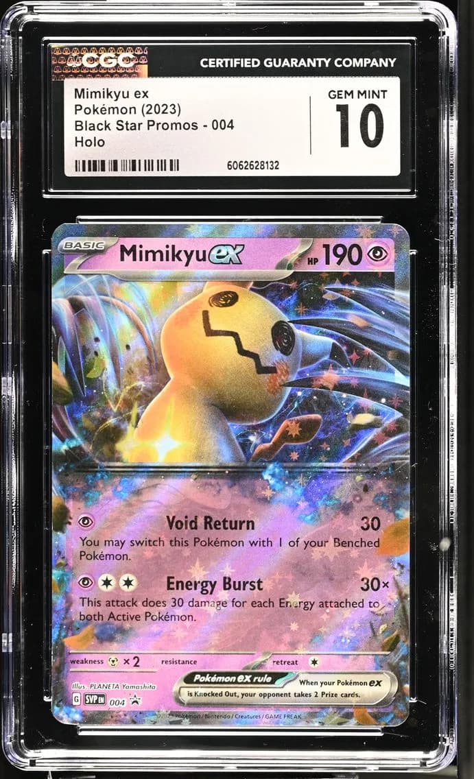 Mimikyu ex, Black Star Promos - Scarlet & Violet SVPEN, CGC 10