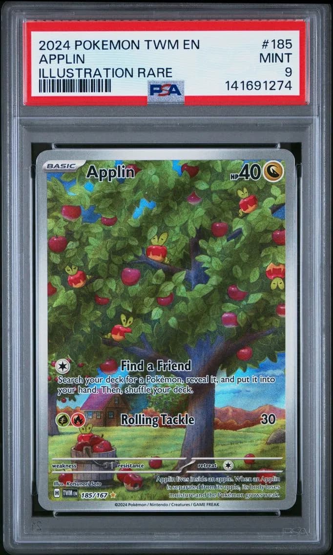 Applin, Twilight Masquerade, PSA 9