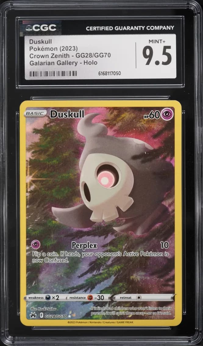 Duskull, Crown Zenith, CGC 9.5