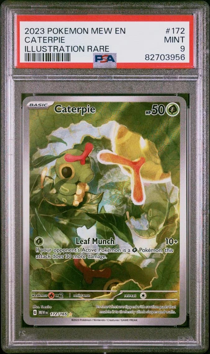 Caterpie, 151, PSA 9