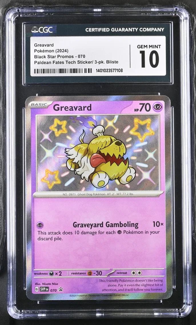 Greavard, Black Star Promos - Scarlet & Violet SVP EN, CGC 10