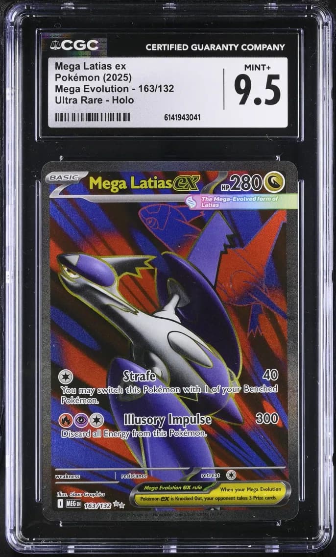 Mega Latias ex, Mega Evolution, CGC 9.5