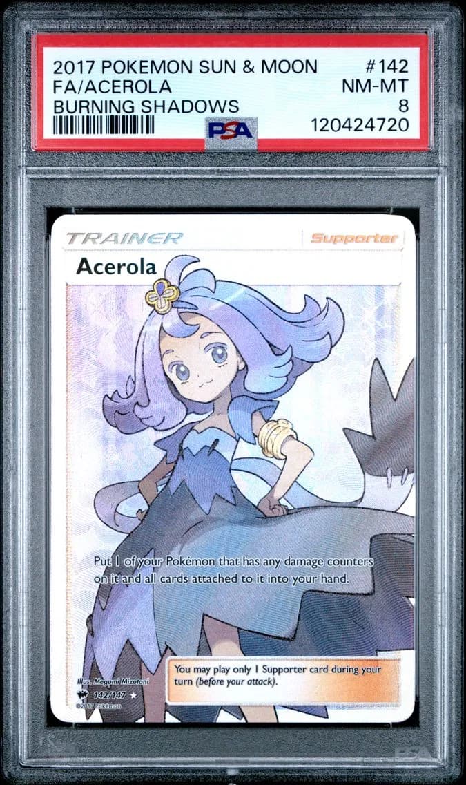 Acerola, Sun & Moon Burning Shadows, PSA 8