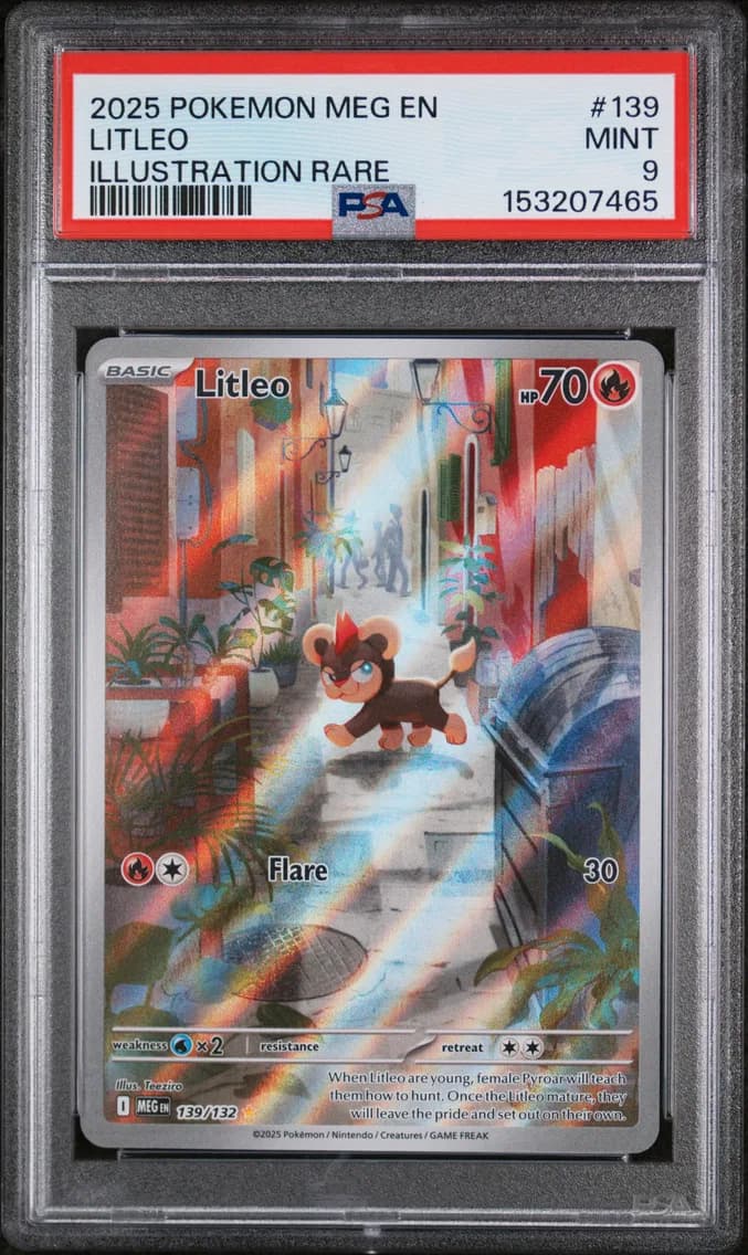 Litleo, Mega Evolution, PSA 9