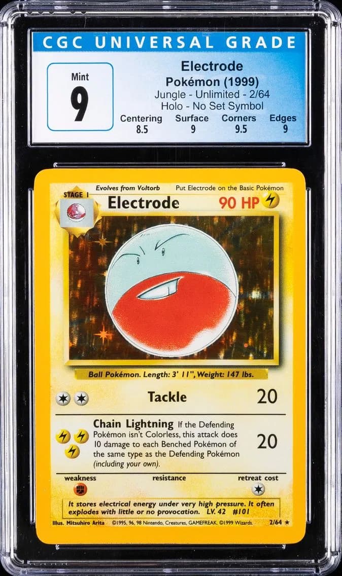 Electrode-Holo, Jungle - Unlimited, CGC 9