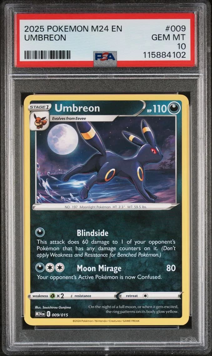 Umbreon, Mcdonald's Collection, PSA 10