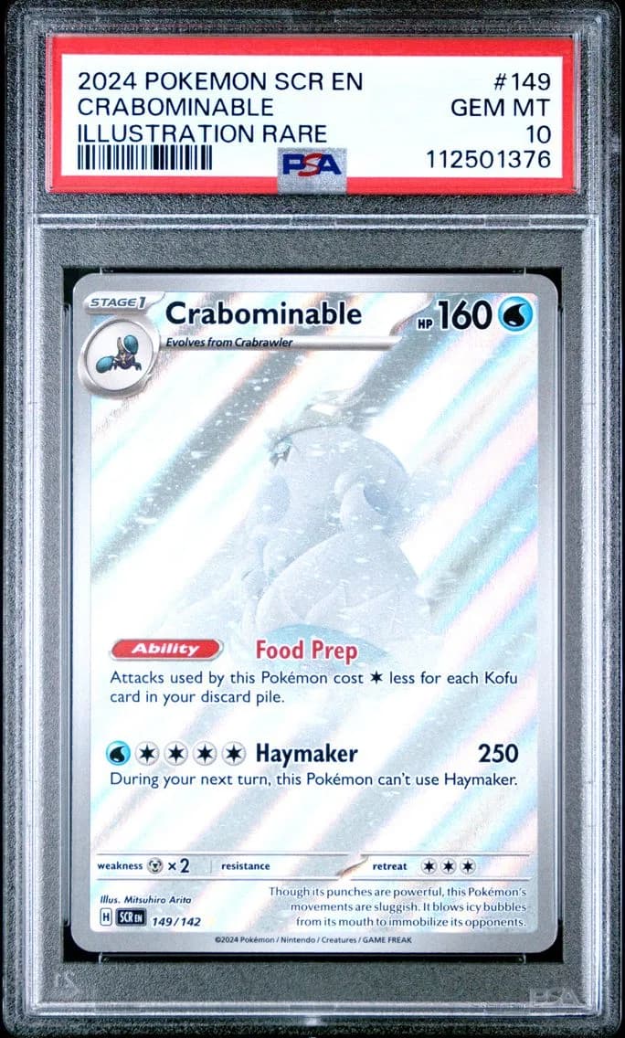 Crabominable, Stellar Crown, PSA 10