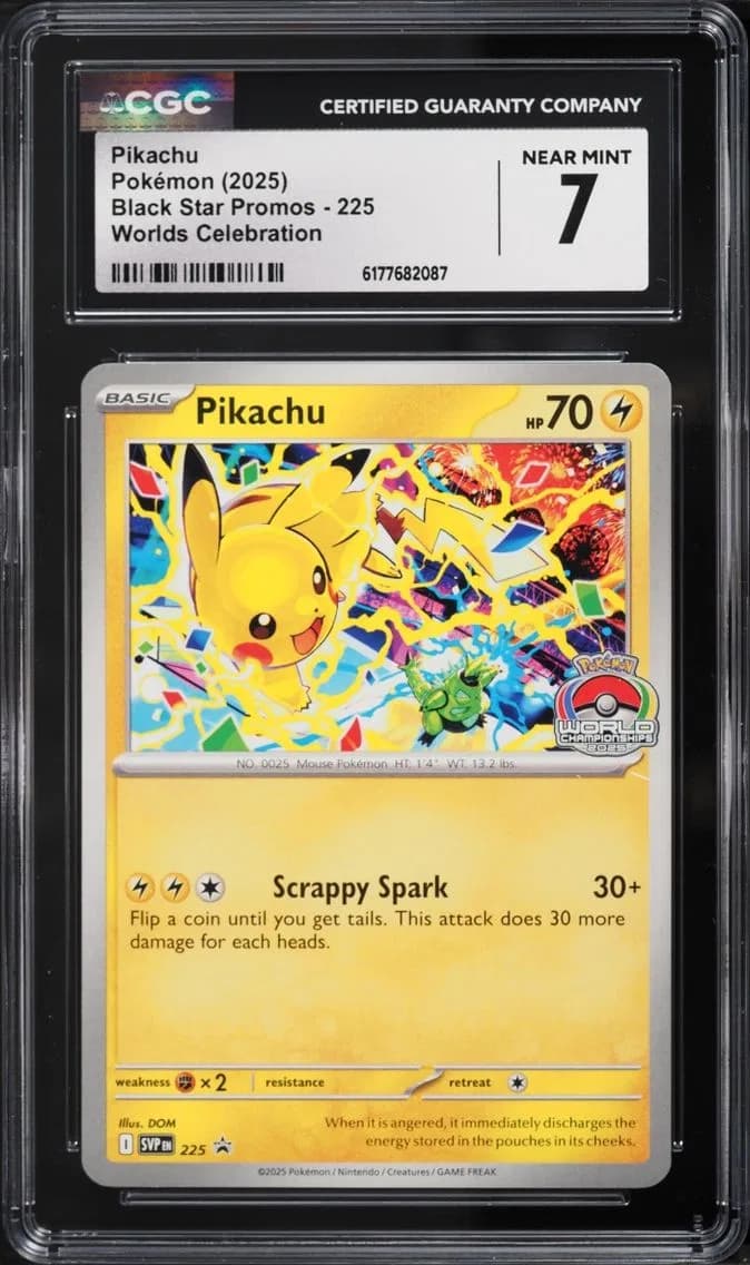 Pikachu, Black Star Promos - Scarlet & Violet SVP EN, CGC 7