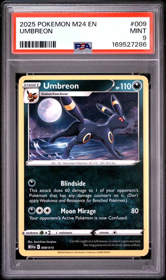 Umbreon, Mcdonald's Collection, PSA 9