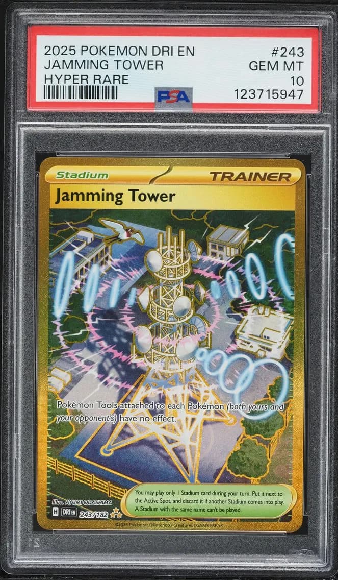Jamming Tower, Destined Rivals, PSA 10