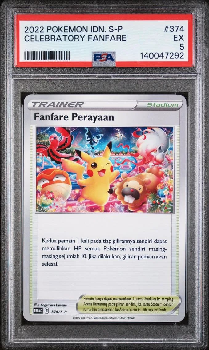Celebratory Fanfare, Indonesian S Promo, PSA 5