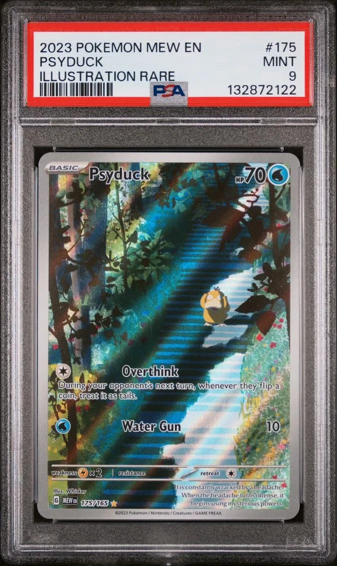 Psyduck, 151, PSA 9