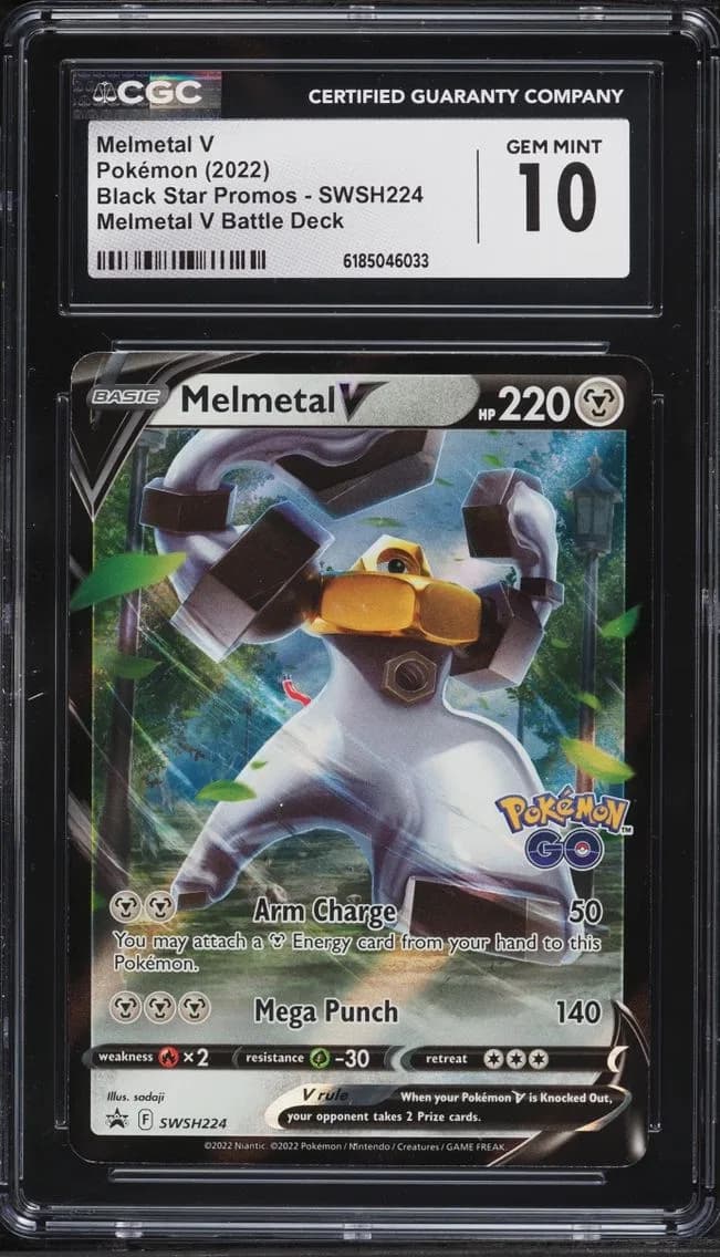 Melmetal V, Black Star Promos - Sword & Shield, CGC 10