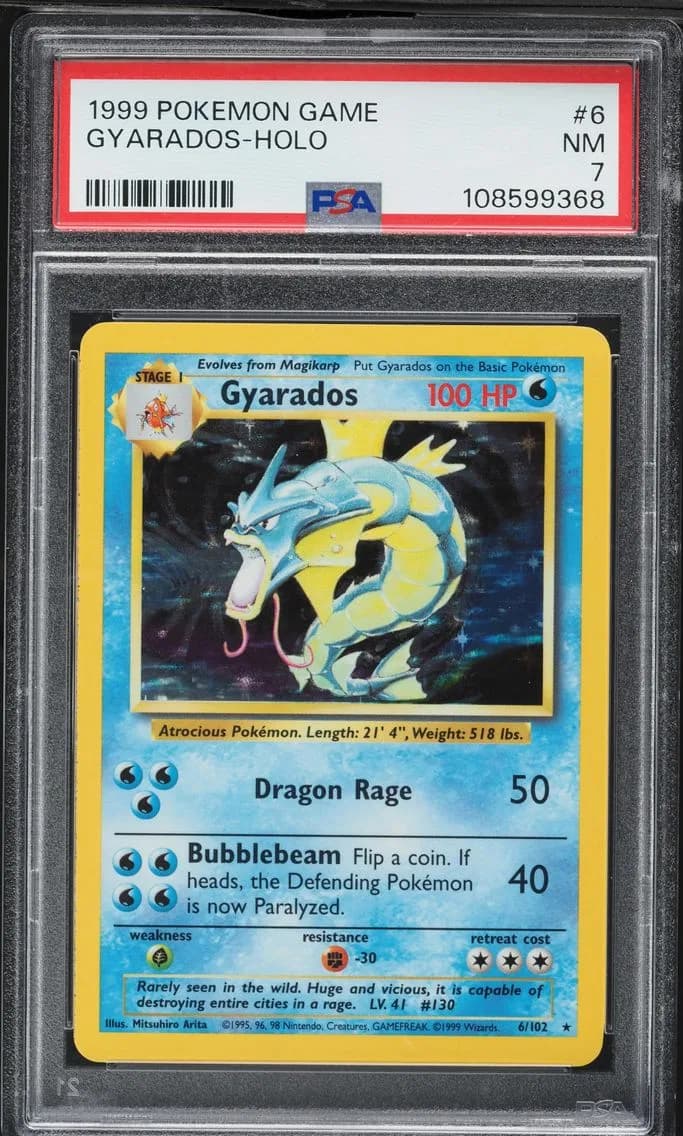 Gyarados-Holo, Game, PSA 7