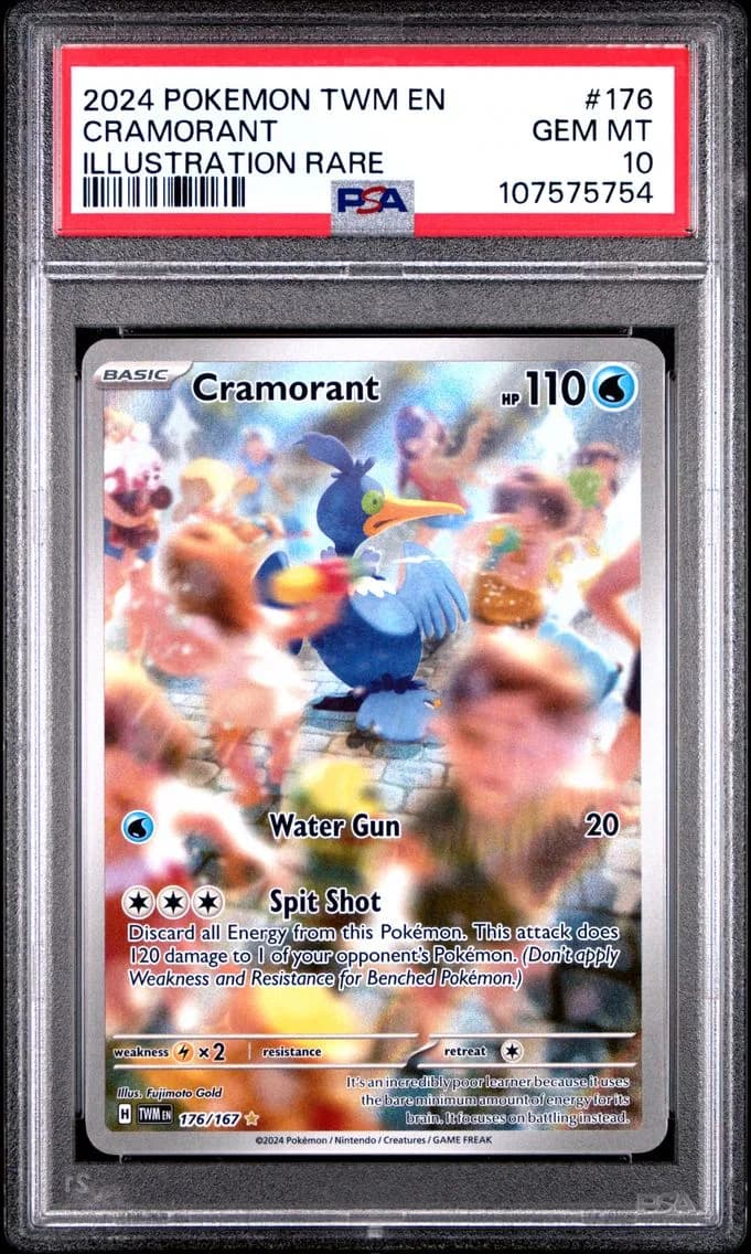 Cramorant, Twilight Masquerade, PSA 10