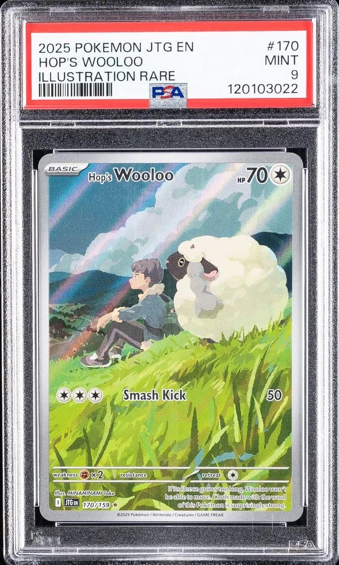 Hop's Wooloo, Journey Together, PSA 9