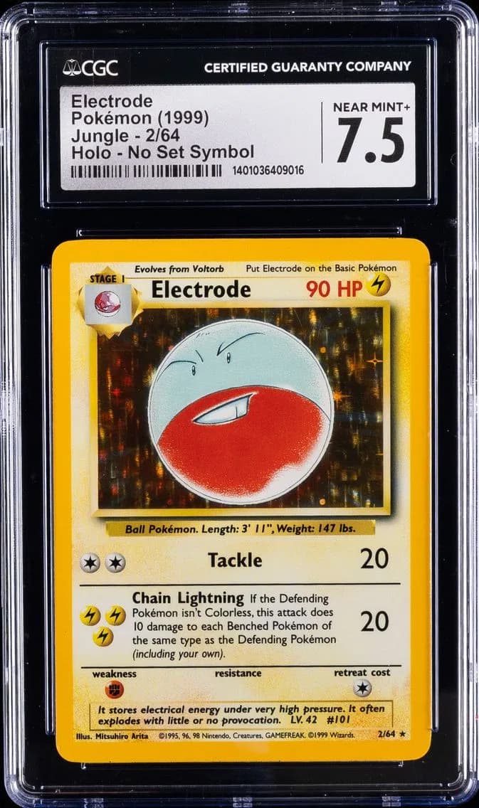 Electrode-Holo, Jungle - Unlimited, CGC 7.5
