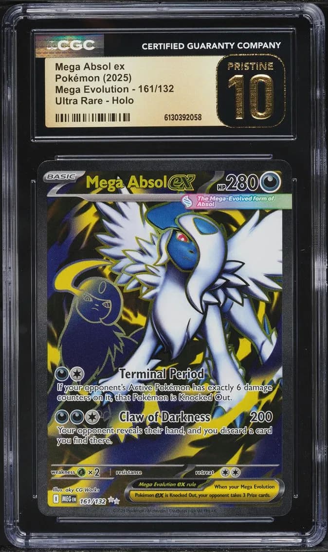 Mega Absol ex, Mega Evolution, CGC 10