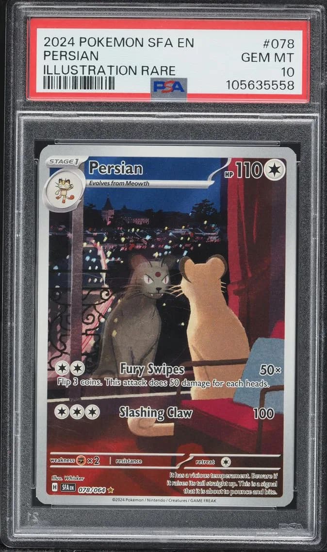 Persian, Shrouded Fable, PSA 10