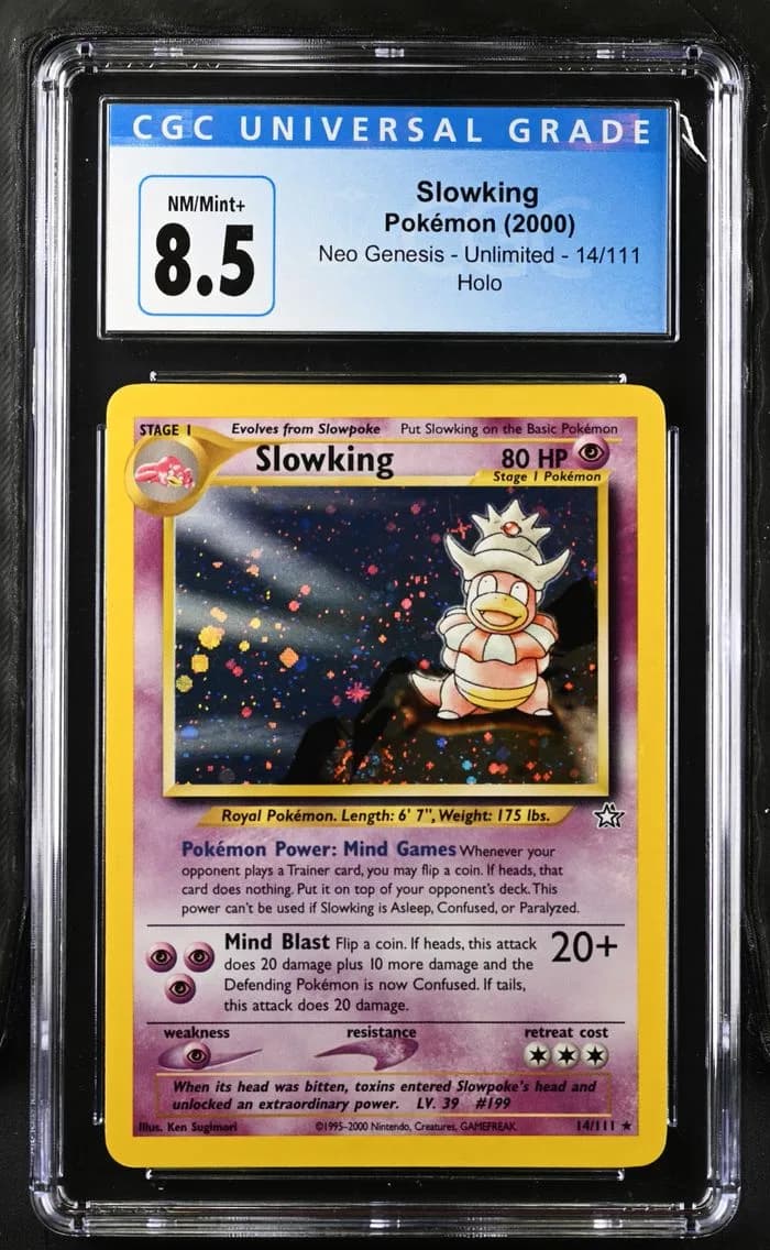 Slowking, Neo Genesis - Unlimited, CGC 8.5