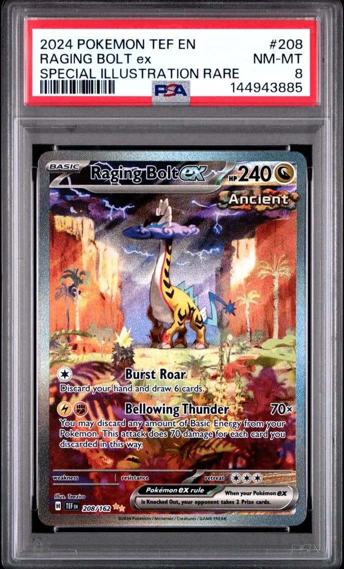 Raging Bolt EX, Temporal Forces, PSA 8