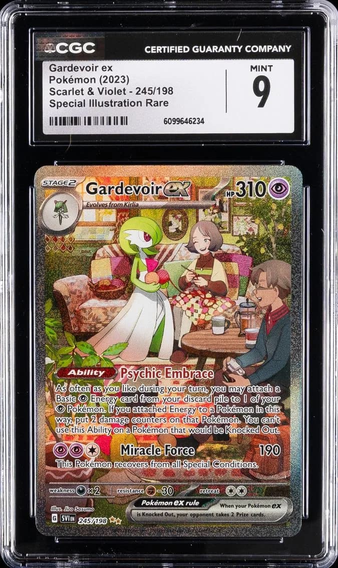 Gardevoir EX, Scarlet & Violet - SV1EN, CGC 9