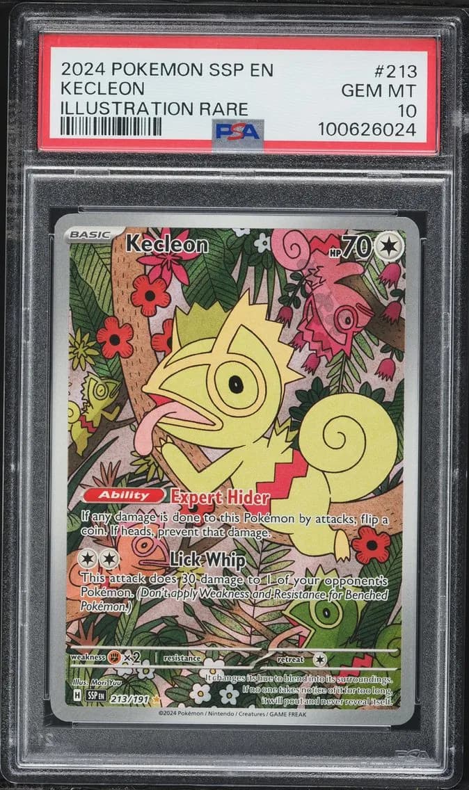 Kecleon, Surging Sparks, PSA 10
