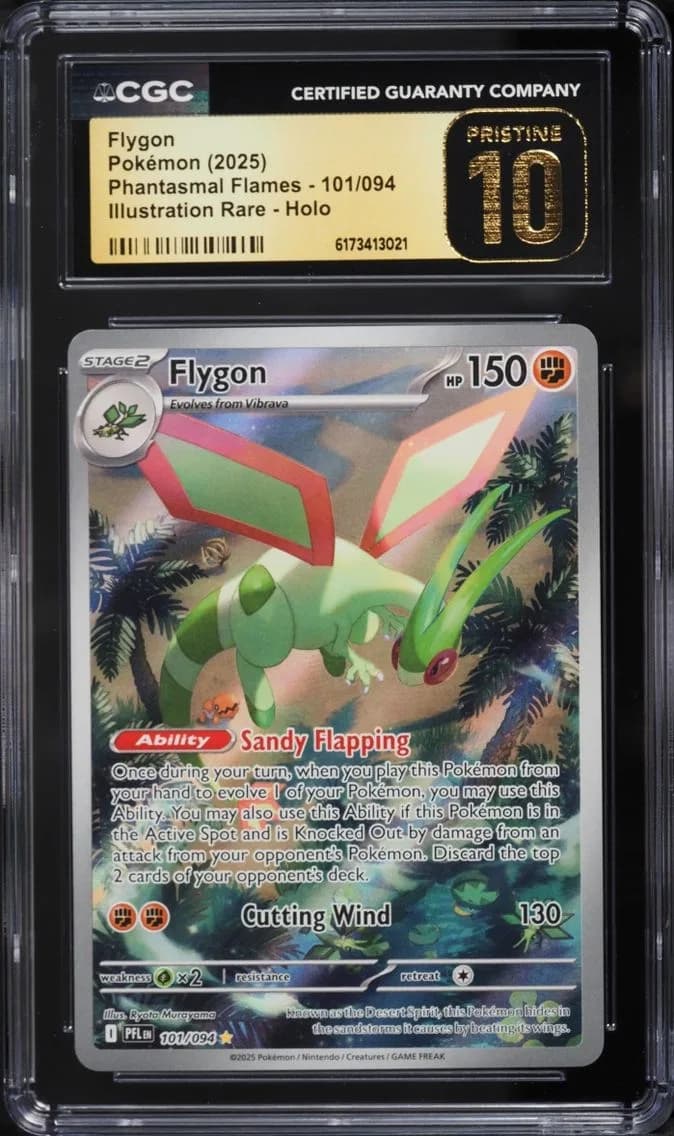 IR Flygon, Phantasmal Flames, CGC 10