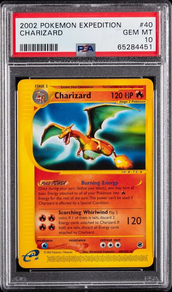 Charizard, Expedition, PSA 10