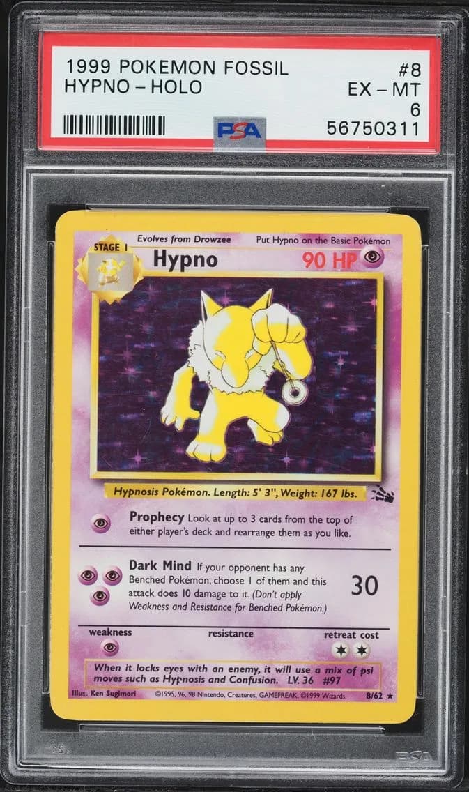 Hypno-Holo, Fossil, PSA 6