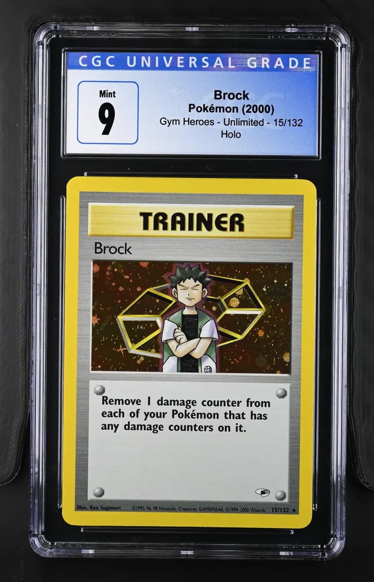 Brock, Gym Heroes - Unlimited, CGC 9