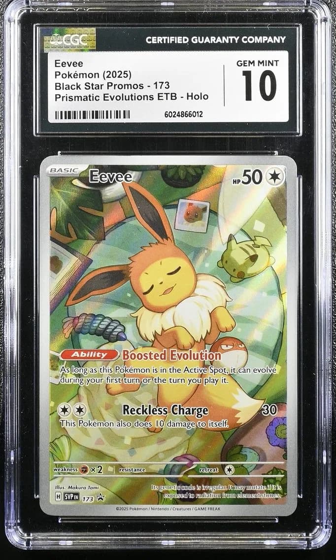 Eevee, Black Star Promos - Scarlet & Violet SVP EN, CGC 10