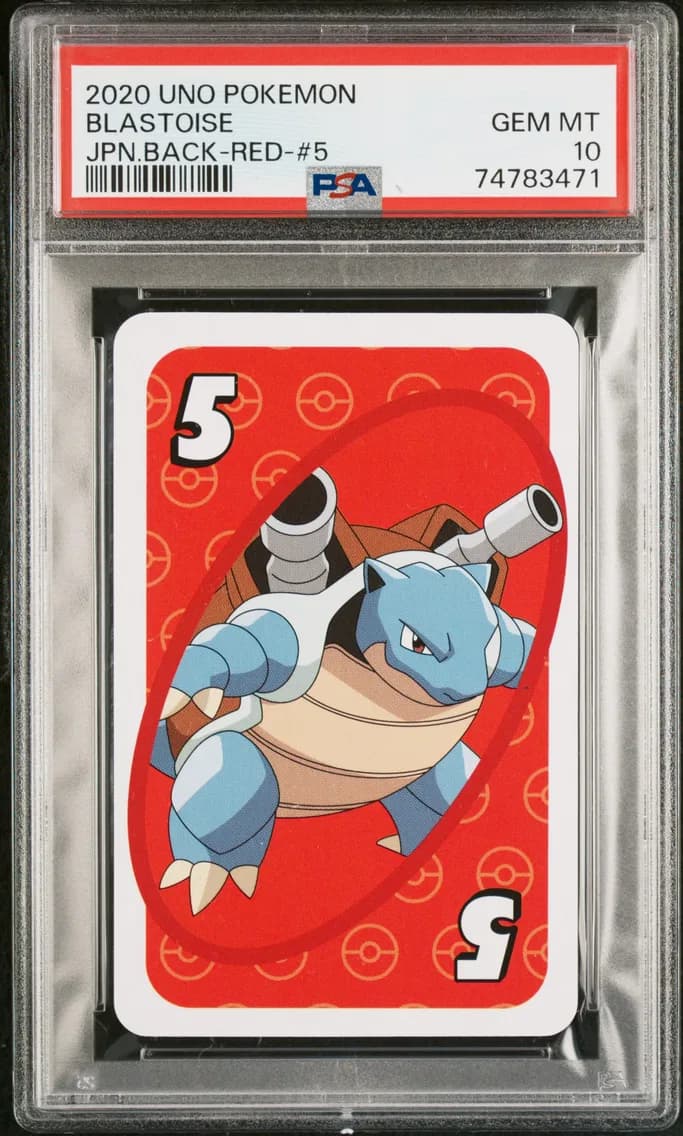 Blastoise, Uno, PSA 10
