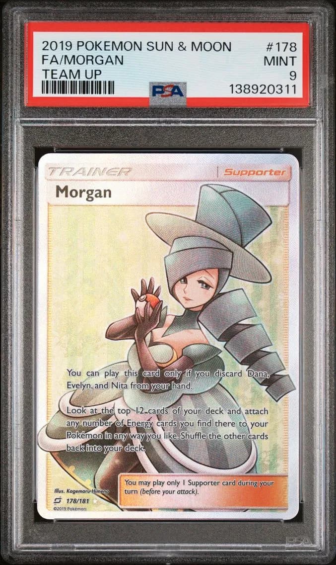 Morgan, Sun & Moon Team Up, PSA 9