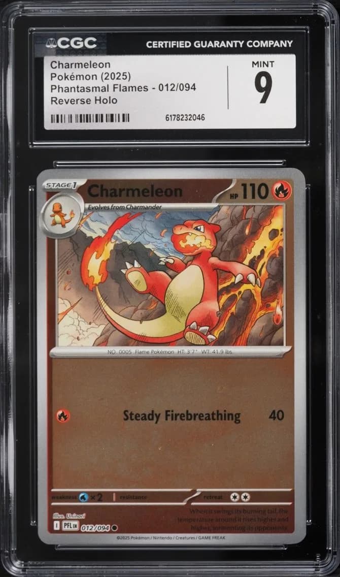 Charmeleon, Phantasmal Flames, CGC 9