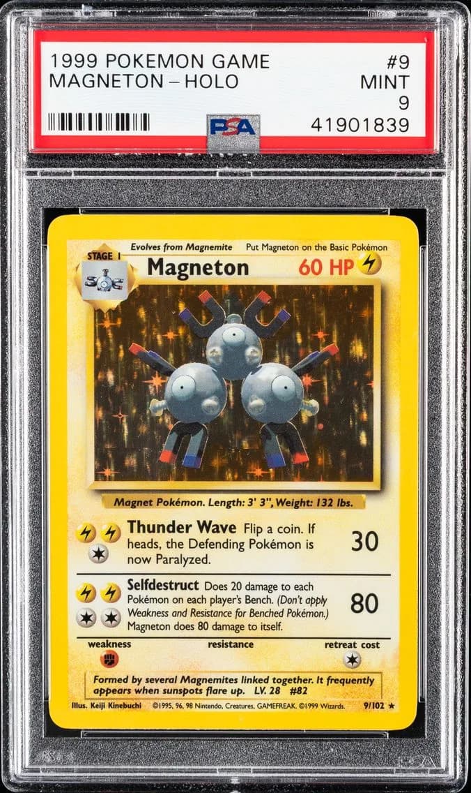 Magneton-Holo, Game, PSA 9