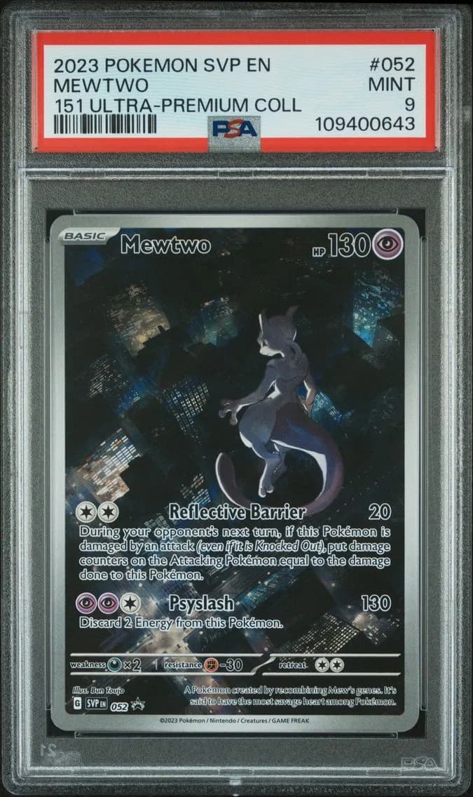 Mewtwo, SV Black Star Promo, PSA 9