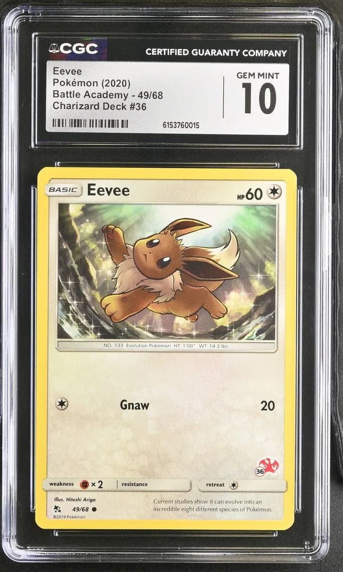Eevee, Battle Academy, CGC 10