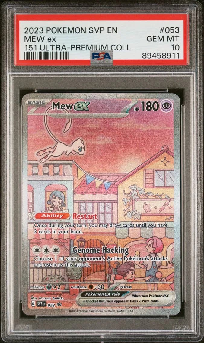Mew EX, SV Black Star Promo, PSA 10