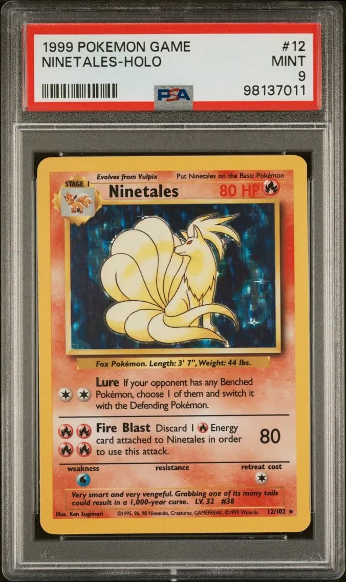 Ninetales-Holo, Game, PSA 9