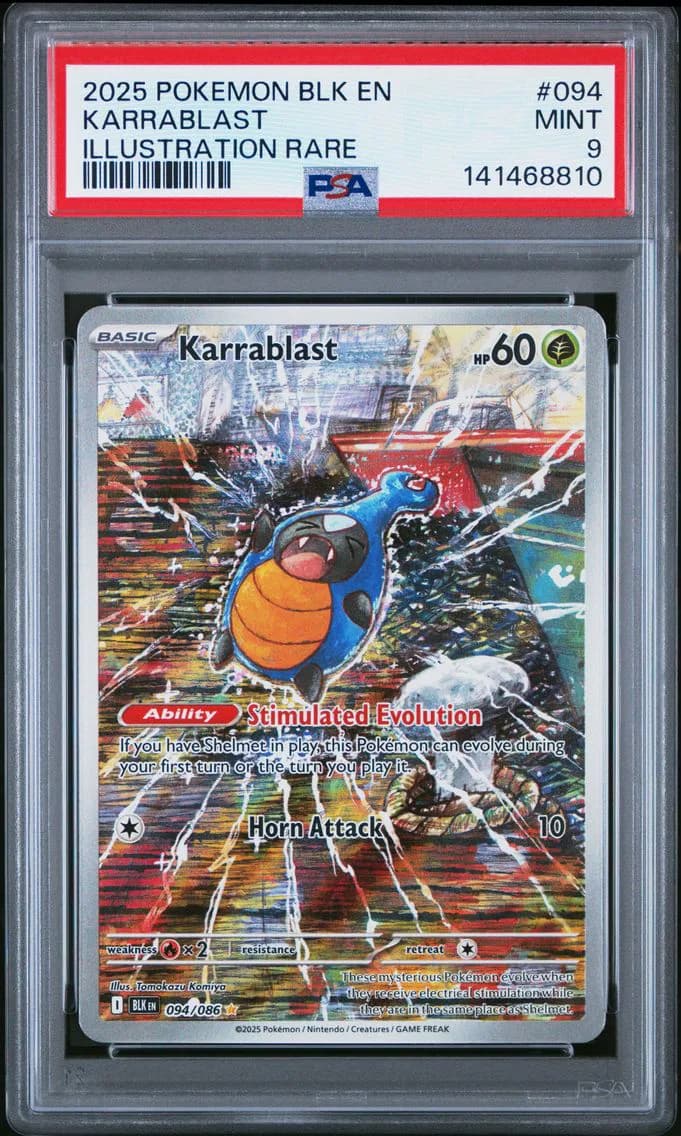 Karrablast, Black Bolt, PSA 9