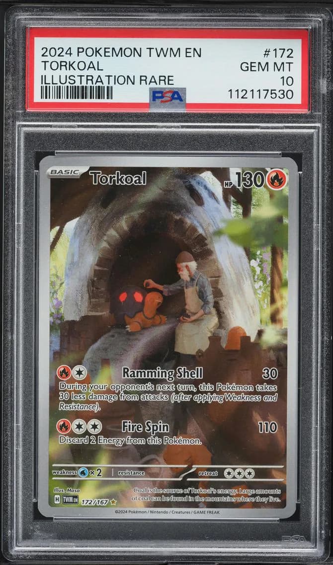 Torkoal, Twilight Masquerade, PSA 10
