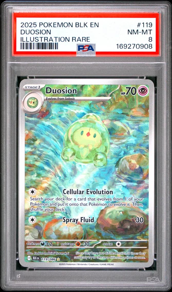 Duosion, Black Bolt, PSA 8