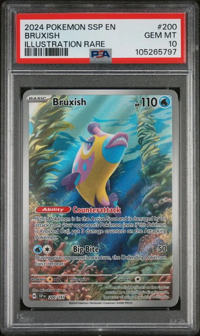 Bruxish, Surging Sparks, PSA 10