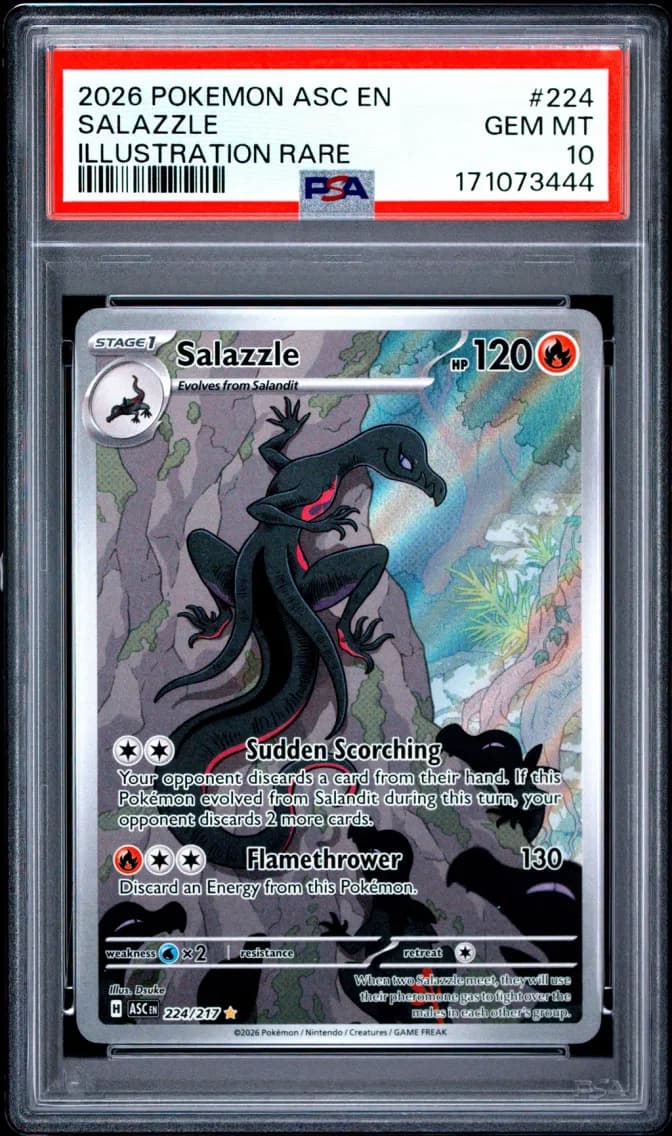 Salazzle, Ascended Heroes, PSA 10