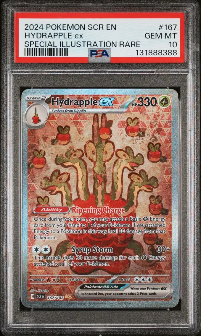Hydrapple EX, Stellar Crown, PSA 10