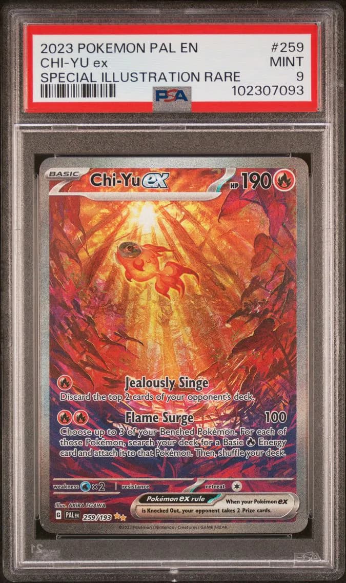 Chi-YU EX, Paldea Evolved, PSA 9