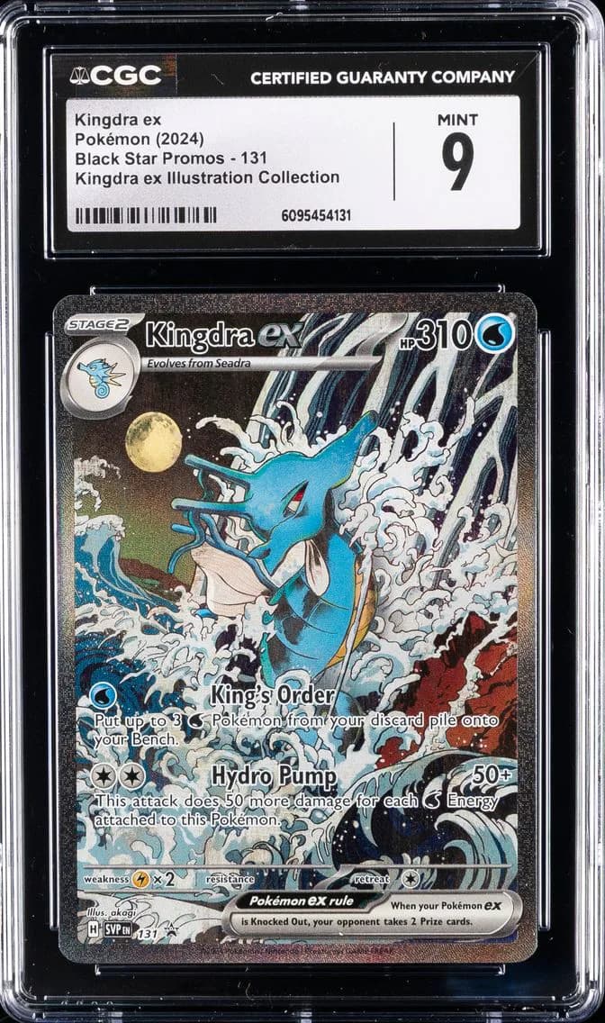 Kingdra EX, Black Star Promos - Scarlet & Violet SVP EN, CGC 9