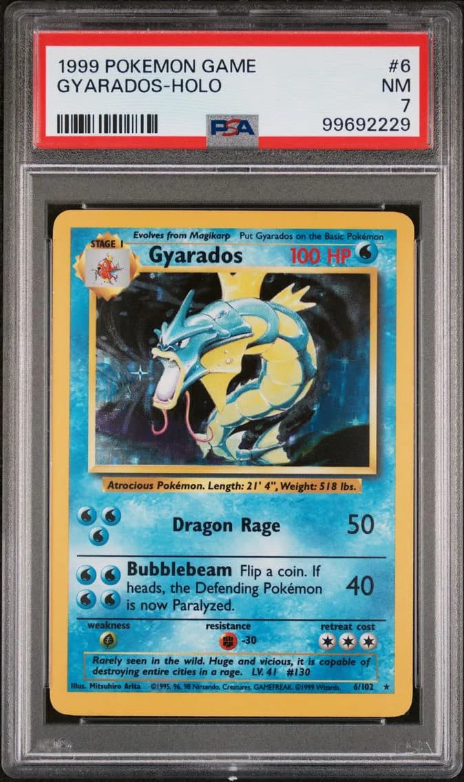Gyarados-Holo, Game, PSA 7